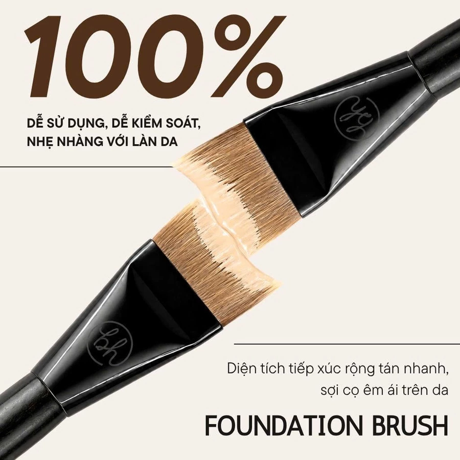  Cọ Tán Nền BH Cosmetics Foundation Brush BH688